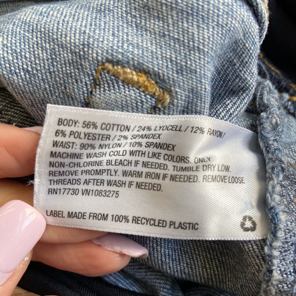 Isabel Maternity High Rise Crossover Jeans - Picture 12 of 13